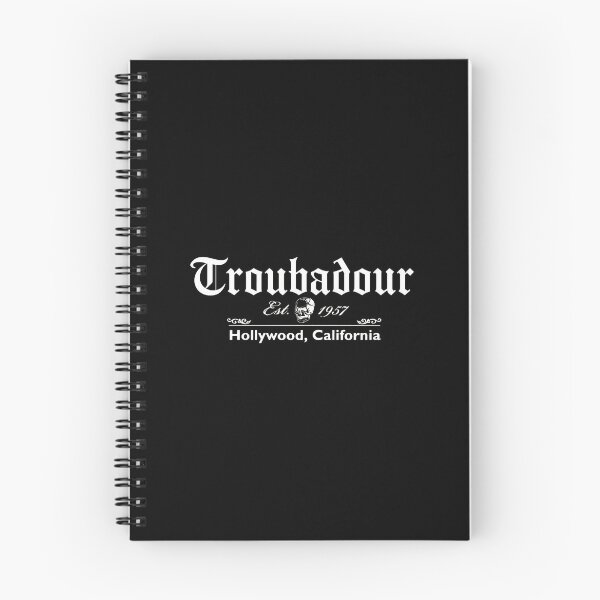 Item preview, Troubadours Est 1957 Hollywood Ca Skull designed and sold by ramostrangdArt.