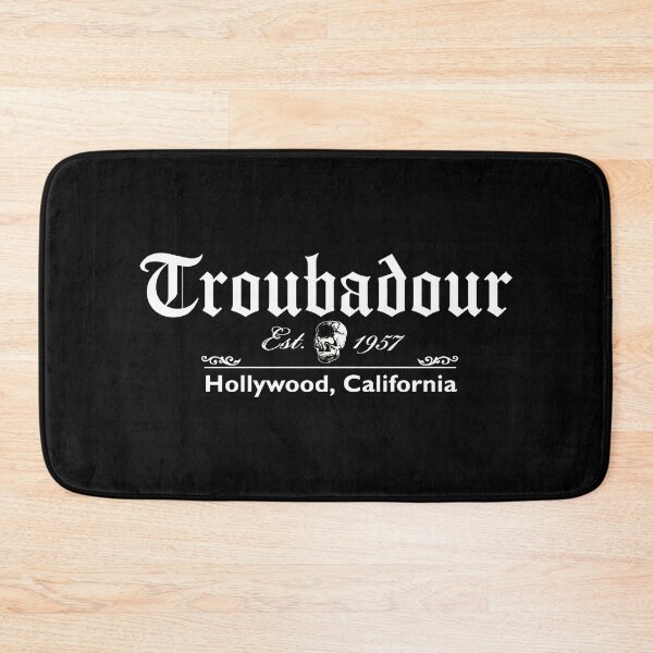 Item preview, Troubadours Est 1957 Hollywood Ca Skull designed and sold by ramostrangdArt.