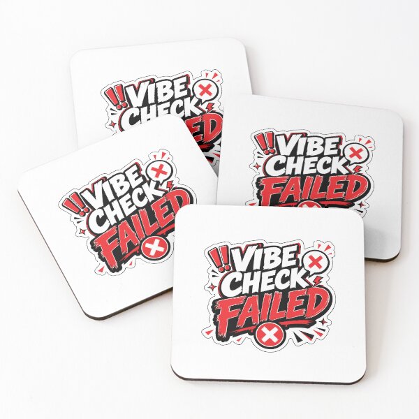 Item preview, Vibe Check Failed Gift designed and sold by RedRubyBubble.