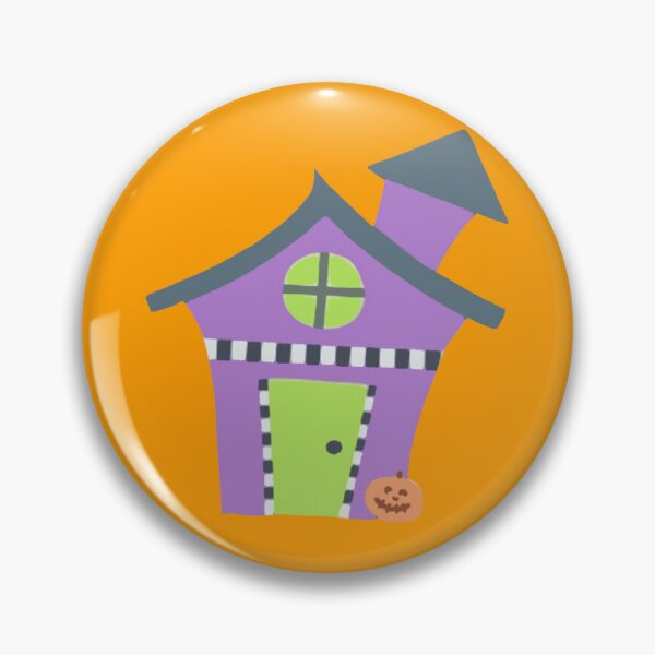 Item preview, Spooky Halloween house purple designed and sold by Vinacciart.