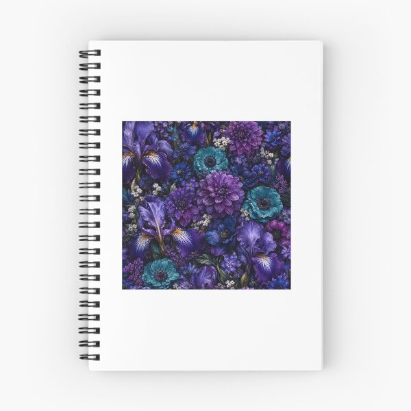 Item preview, Dark Maximalist Floral Phone Case - Midnight Blue designed and sold by RedRubyBubble.