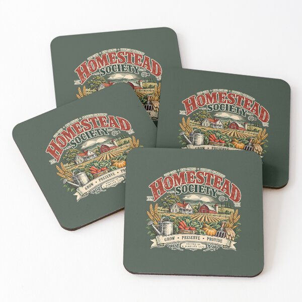 Item preview, Homestead Society Vintage Farm Heritage Emblem designed and sold by KakangMudi.