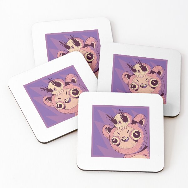 Item preview, Creepy Cute Monkey with Skull Kawaii Art designed and sold by DRP-art.