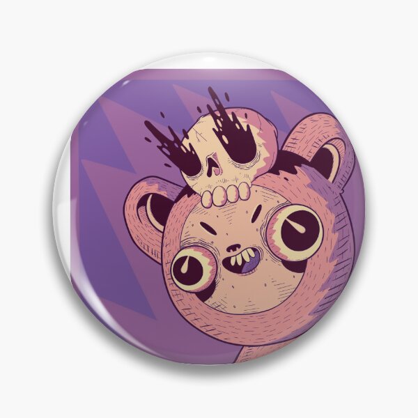 Item preview, Creepy Cute Monkey with Skull Kawaii Art designed and sold by DRP-art.