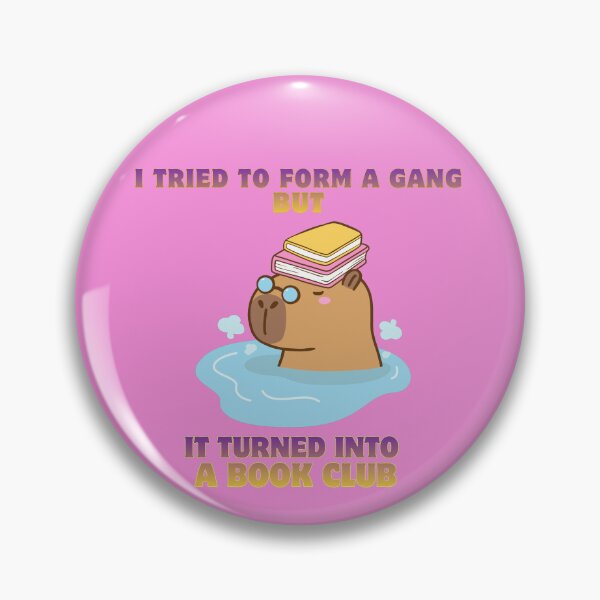 Item preview, I Tried to Form A Gang but It Turned Into a Book Club designed and sold by Brittainspires.