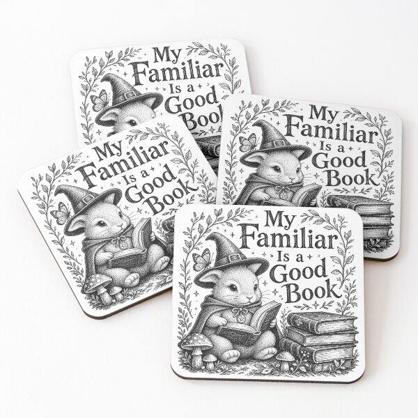 Item preview, Cottagecore Book Lover Bookish Gift, Animal Sticker Magnet  designed and sold by colorleafz.