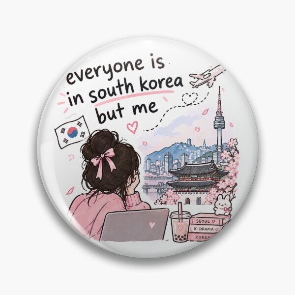 Item preview, everyone is in South Korea but me designed and sold by anacdg.