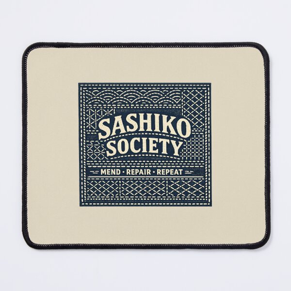 Item preview, Sashiko Society Japanese Textile Repair Vintage designed and sold by KakangMudi.