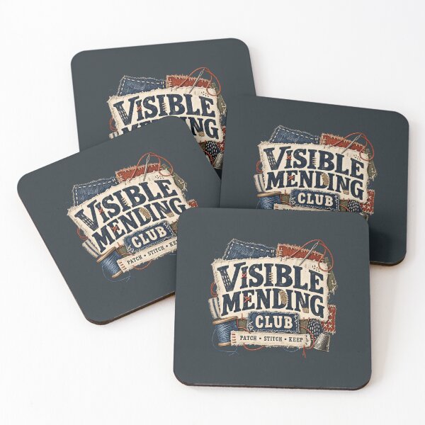 Item preview, Visible Mending Club Vintage Craft designed and sold by KakangMudi.