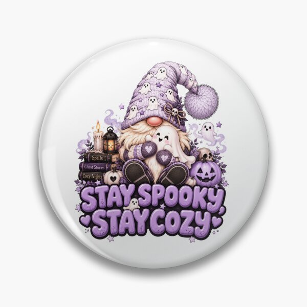 Item preview, Stay Spooky Stay Cozy – Cute Halloween Gnome Design designed and sold by Gapanaart.