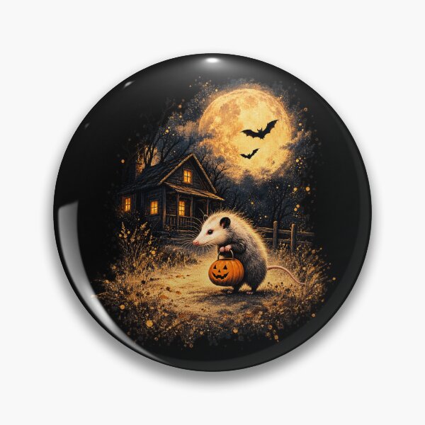 Item preview, Cute Halloween Opossum Trick or Treat Full Moon Spooky Autumn Design designed and sold by WILLIAMS-BR.