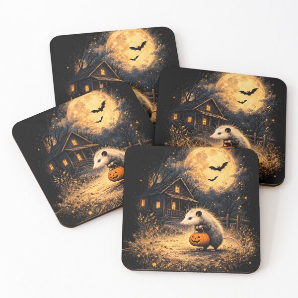 Item preview, Cute Halloween Opossum Trick or Treat Full Moon Spooky Autumn Design designed and sold by WILLIAMS-BR.