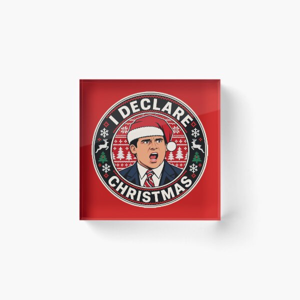 Item preview, the office humor I declare Christmas designed and sold by Olena Du.