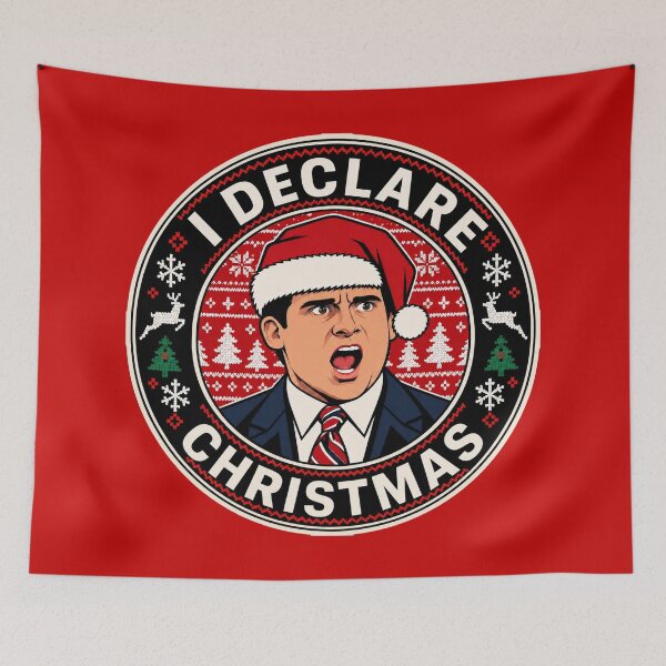 Item preview, the office humor I declare Christmas designed and sold by Olena Du.