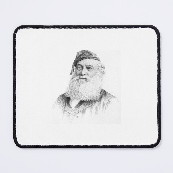 Item preview, Vintage Bearded Man Portrait Antique Engraving designed and sold by Antique Science Press.