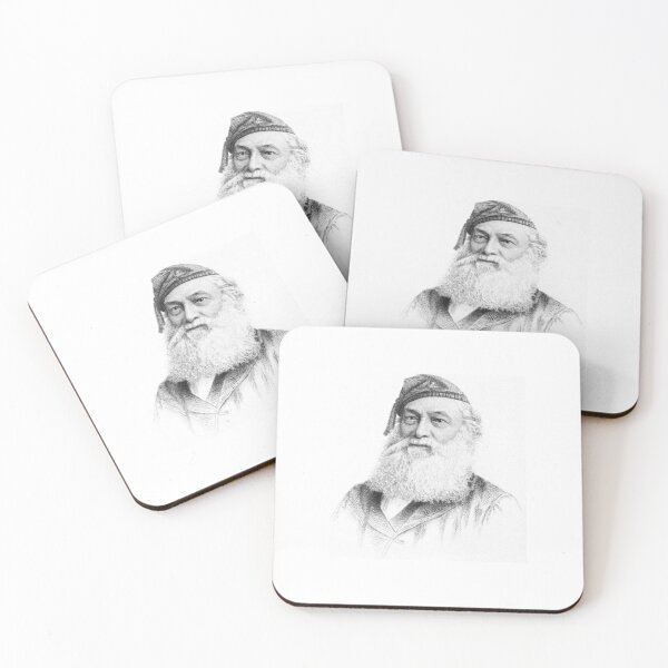 Item preview, Vintage Bearded Man Portrait Antique Engraving designed and sold by Antique Science Press.