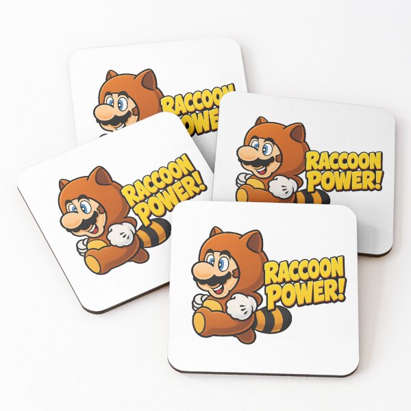 Item preview, Raccoon Power Mario Suit Character designed and sold by CarolBurgess.