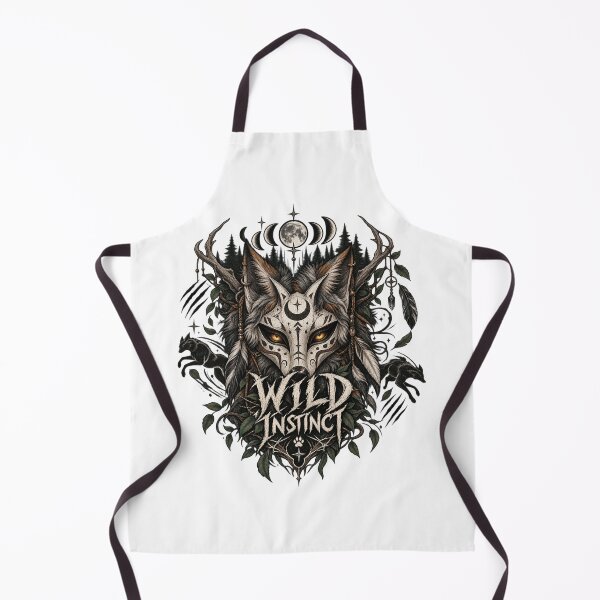 Item preview, Wild Instinct – Untamed Forest Spirit designed and sold by UNVYRE.