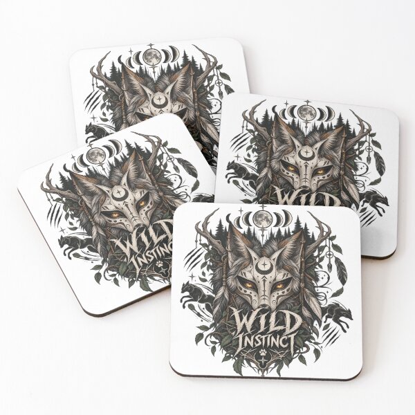 Item preview, Wild Instinct – Untamed Forest Spirit designed and sold by UNVYRE.