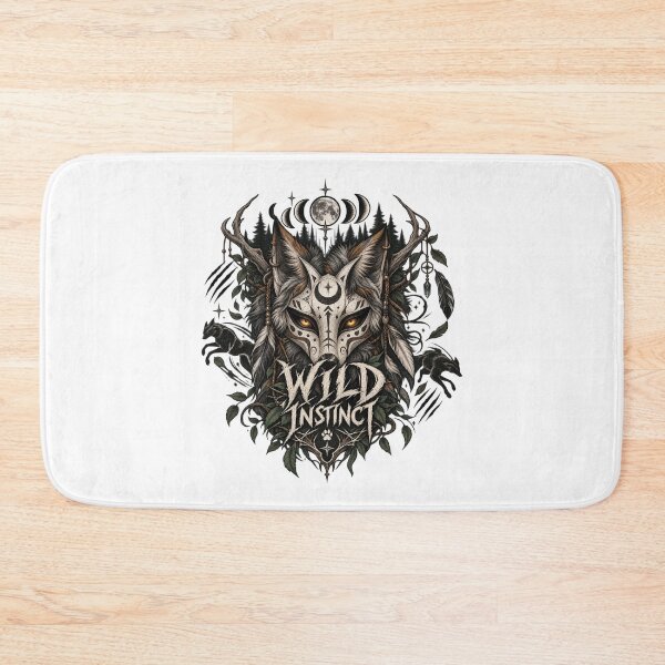 Item preview, Wild Instinct – Untamed Forest Spirit designed and sold by UNVYRE.
