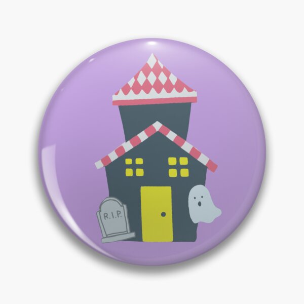 Item preview,   Spooky Halloween house black designed and sold by Vinacciart.