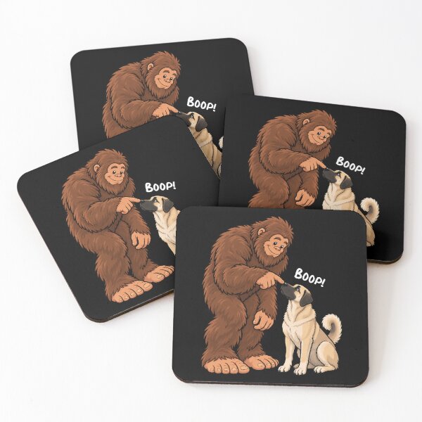Item preview, Bigfoot and Anatolian Shepherd Boop Fun Design Sasquatch designed and sold by rafaeltto.