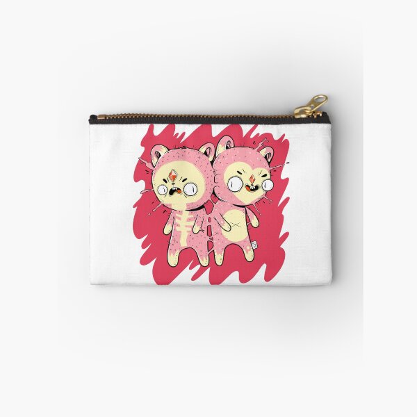 Item preview, Cute Pink Twins Kawaii Character Art designed and sold by DRP-art.