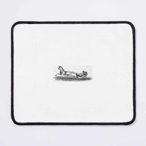Item preview, Vintage Horse Drawn Sleigh Woodcut Illustration designed and sold by Antique Science Press.