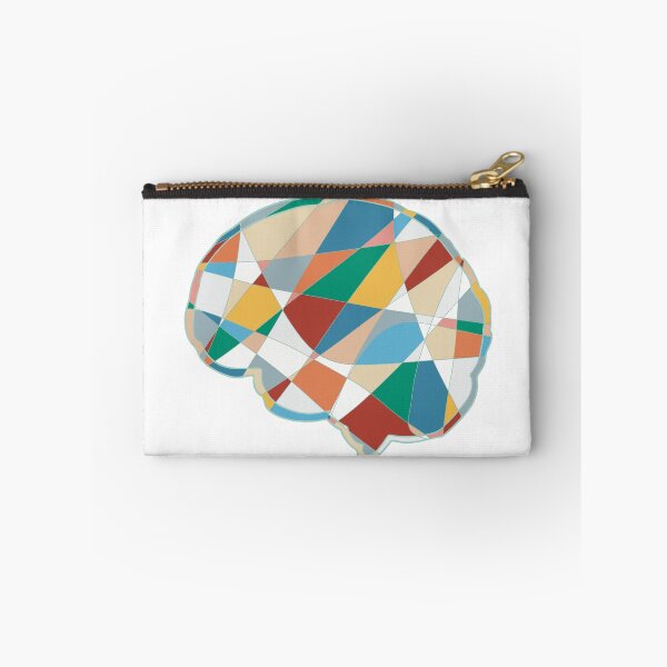 Item preview, Multicolour Brain - Abstract Anatomy Mosaic Art designed and sold by iampaulmorris.