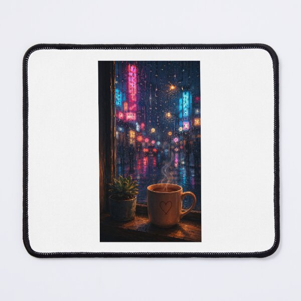 Item preview, Lofi Gift - Rainy Window Cozy Night Phone Case designed and sold by RedRubyBubble.