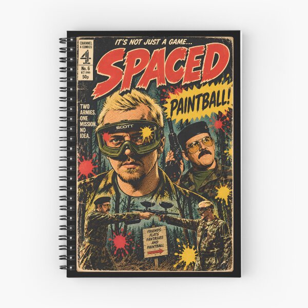 Item preview, Spaced Paintball Comic designed and sold by Wanderdreaming.