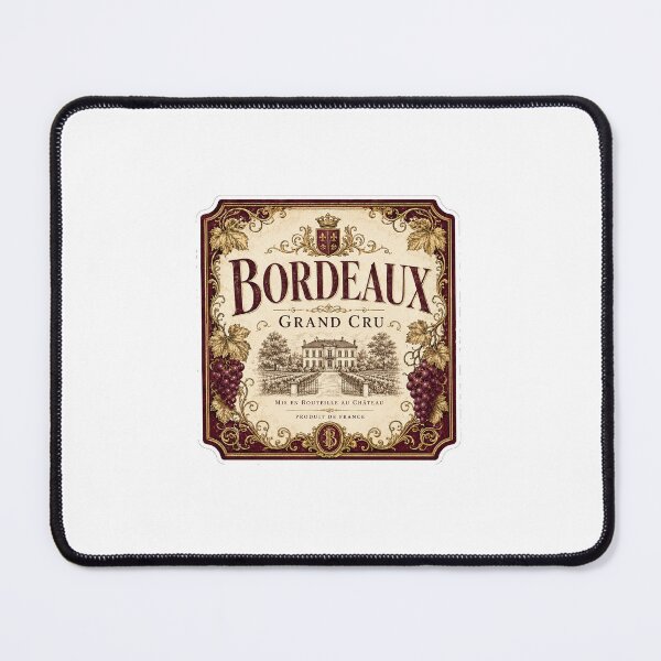Item preview, Sommelier - Reserve Wine Vintage Badge Wine Connoisseur designed and sold by RedRubyBubble.