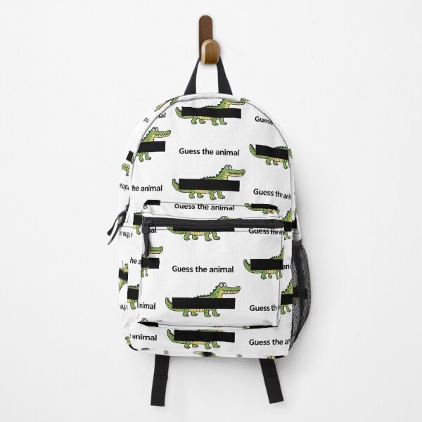 Item preview, Guess the Animal Funny Crocodile Puzzle designed and sold by MonkiFlipp.