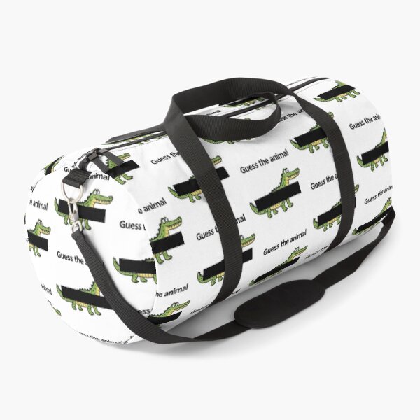 Item preview, Guess the Animal Funny Crocodile Puzzle designed and sold by MonkiFlipp.