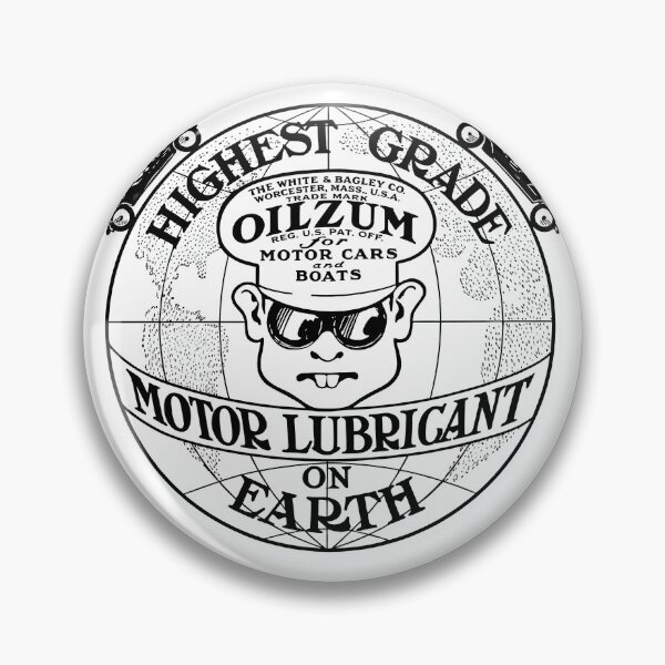 Item preview, Oilzum Motor Lubricant Vintage 1909 Logo designed and sold by EdGraphy.