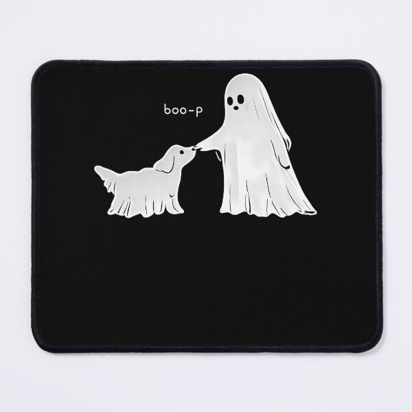 Item preview, Cute Funny Goth Boojee Ghost Boo-P Dog Nose Spooky Halloween designed and sold by Averybennett23.