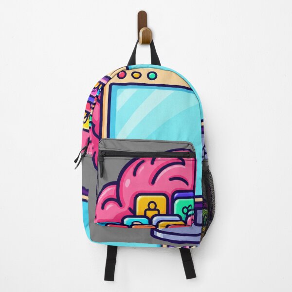 Item preview, Digital Brain Computer Sticker – Colorful Tech & Creative Mind designed and sold by RobertArt08.
