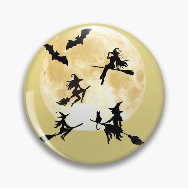 Item preview, Witches’ Night Out – Halloween Moon Magic designed and sold by EwaMariaShop.