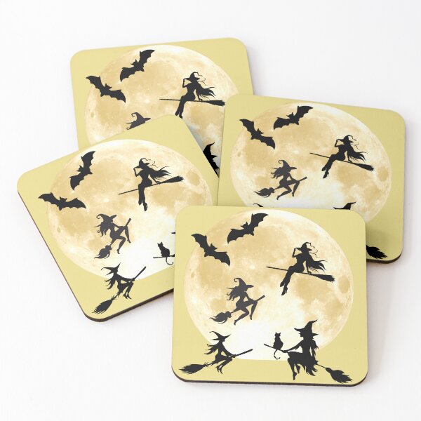 Item preview, Witches’ Night Out – Halloween Moon Magic designed and sold by EwaMariaShop.