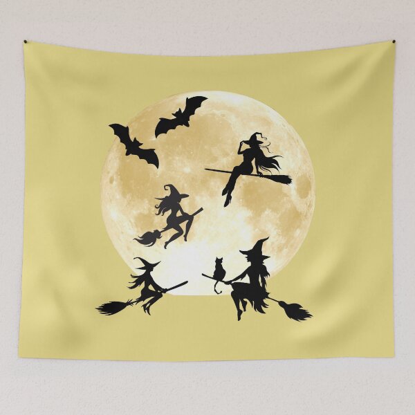 Item preview, Witches’ Night Out – Halloween Moon Magic designed and sold by EwaMariaShop.