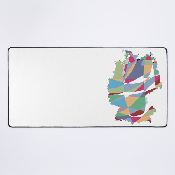 Item preview, Geometric Shard Germany Map - Colourful States Line Art designed and sold by iampaulmorris.