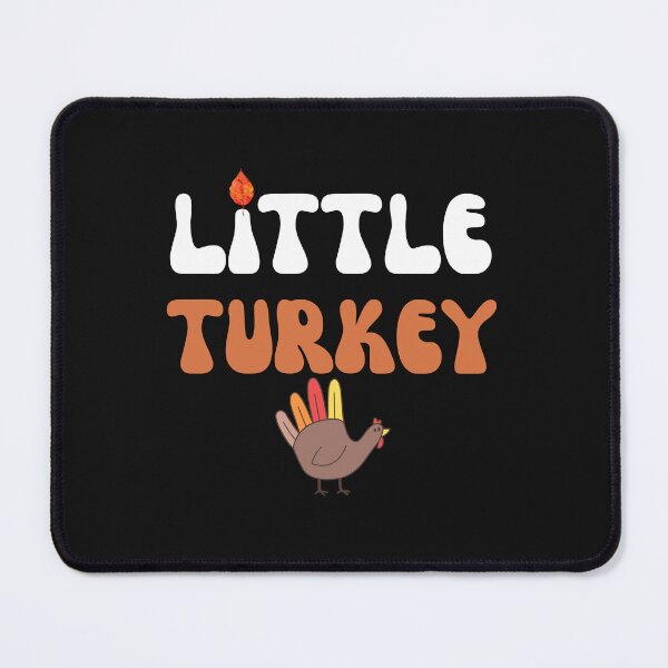 Item preview, Cute Little Turkey Kids Retro Thanksgiving Toddler designed and sold by mumchaosdesigns.
