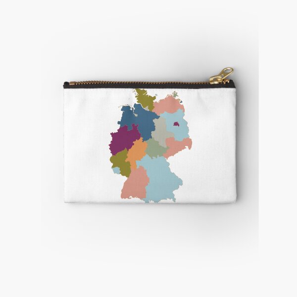 Item preview, Muted Germany Map - Colourful States Line Art designed and sold by iampaulmorris.