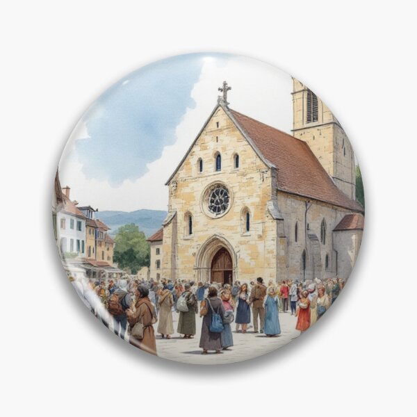 Artikelvorschau, Pilger bereitet sich auf die Abreise nach Santiago de Compostela vor (Mittelalter) entworfen und verkauft von jefboutique6150.