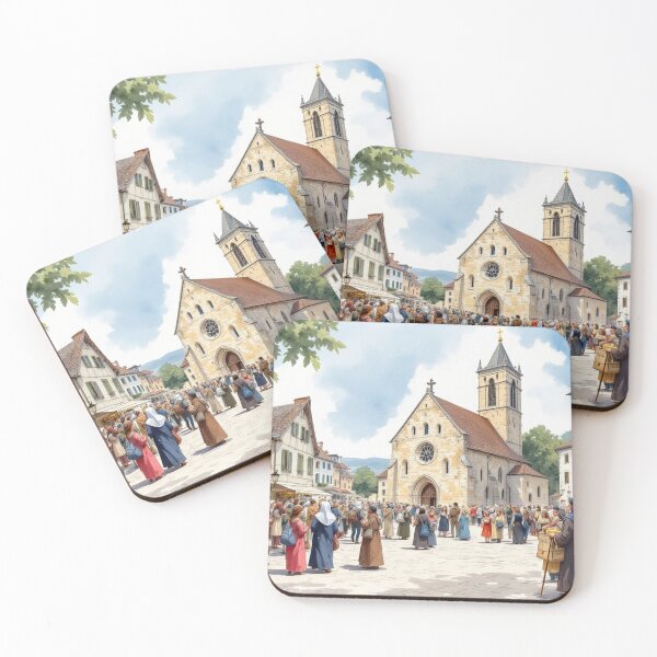 Item preview, Pilgrim preparing to depart for Santiago de Compostela (Middle Ages) designed and sold by jefboutique6150.
