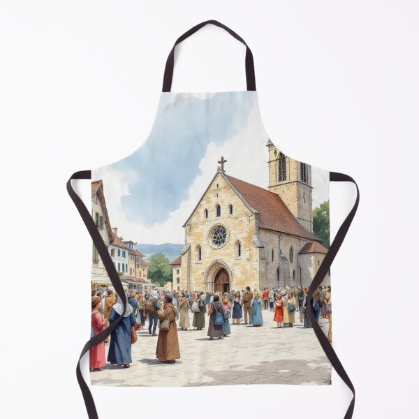 Item preview, Pilgrim preparing to depart for Santiago de Compostela (Middle Ages) designed and sold by jefboutique6150.
