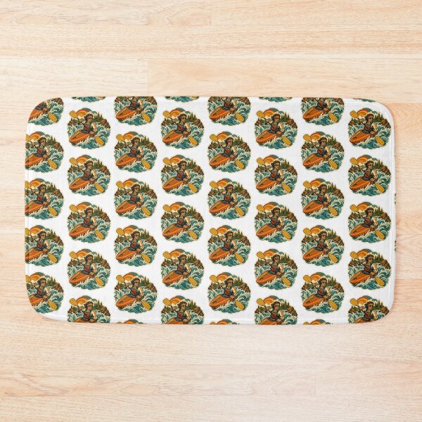 Item preview, Kayaking Gift - Retro 70s designed and sold by RedRubyBubble.