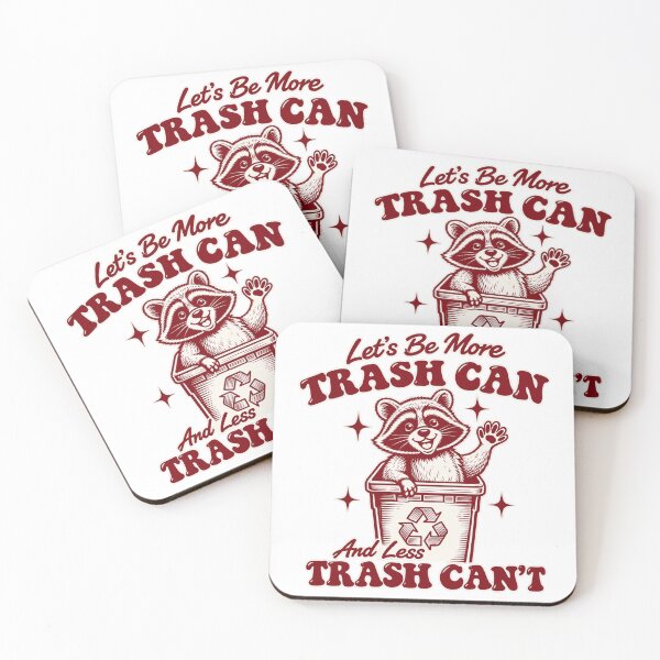 Item preview, Trash raccoon designed and sold by TitiBubble.