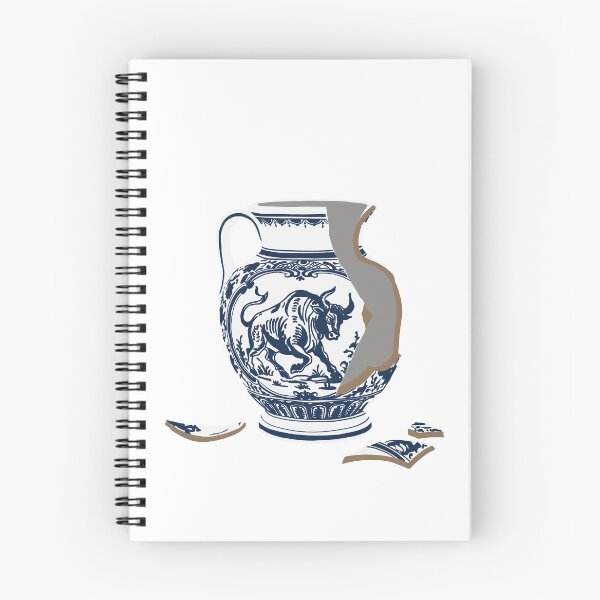 Item preview, Bull in a china shop vase designed and sold by Sarah King.