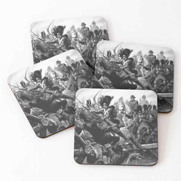 Item preview, Vintage Battle Scene Historical Art Lithograph designed and sold by Antique Science Press.